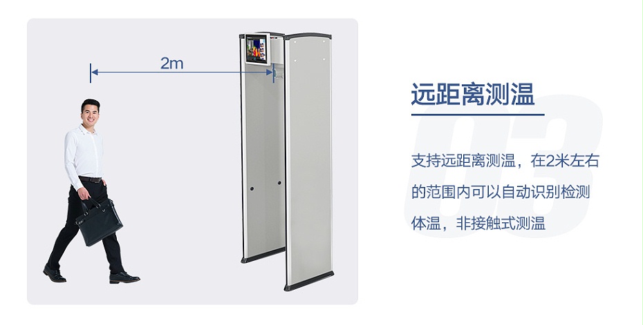 热成像测温门