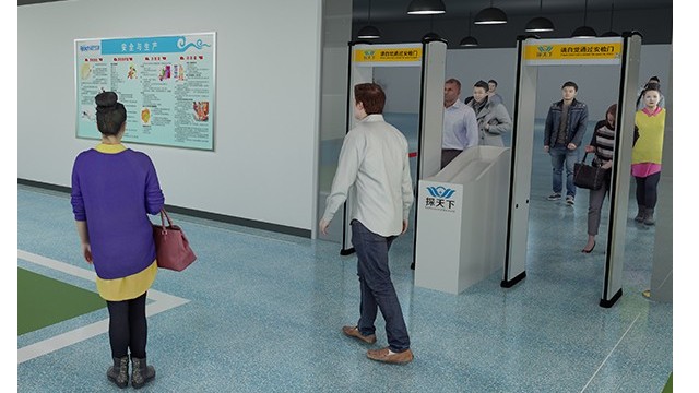 金属探测安检门